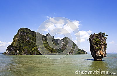 PHUKET JAME BUND ISLAND Stock Photo