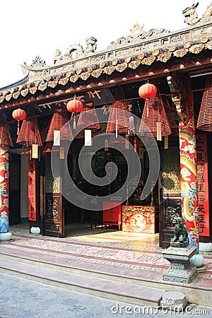 Phuoc Kien temple - Hoi An - Vietnam (4) Stock Photo