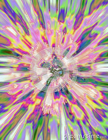 Phycedelic Burst Stock Photo