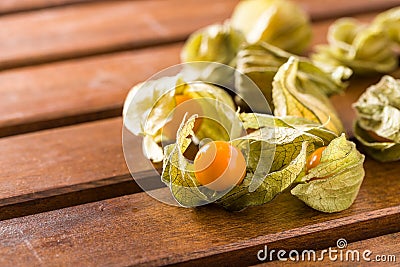 Physalis peruviana fruit. Stock Photo