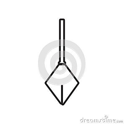 Physical Pendulum icon. Element of Constraction tools for mobile concept and web apps icon. Outline, thin line icon for website Stock Photo