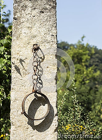 Physical punishment device Stock Photo