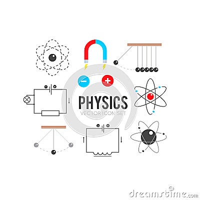 Physics Vector Illustration