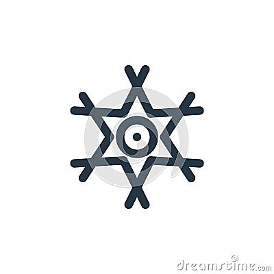 pi?ata vector icon isolated on white background. Outline, thin line pi?ata icon for website design and mobile, app development. Cartoon Illustration
