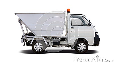 Piaggio Porter Maxi semi-truck Stock Photo