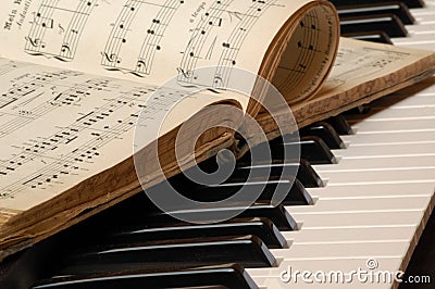 Piano Stock Photo