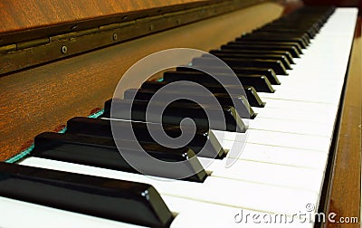 Piano Stock Photo