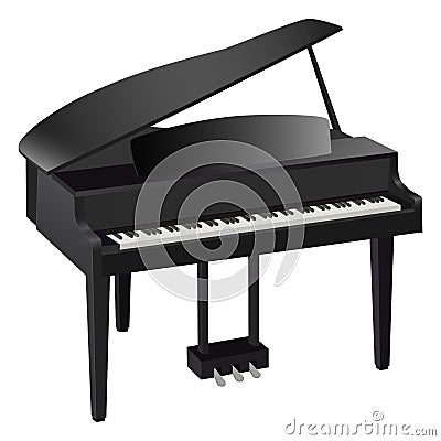 Piano Vector Illustration