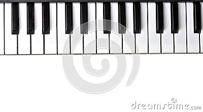 Piano keyboard Stock Photo