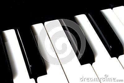 Piano Keys Stock Photo