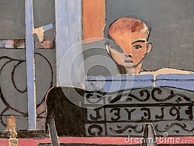 The Piano Lesson by Henri Matisse Editorial Stock Photo