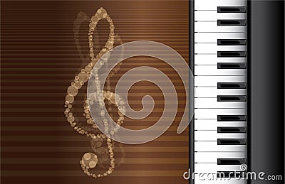 Piano roll Stock Photo