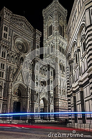 Piazza del Duomo di Firenze Stock Photo