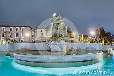 Piazza della Repubblica in Rome, Italy Stock Photo