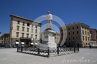 Republic Square Ferdinand statue Editorial Stock Photo