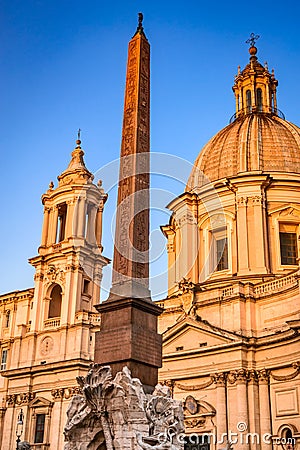 Piazza Navona, Rome, Italy Stock Photo