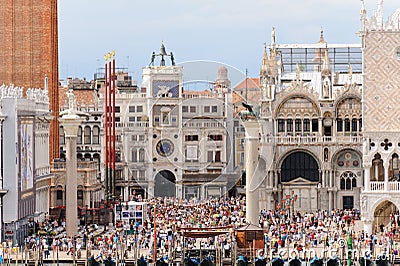 Piazzetta di San Marco Editorial Stock Photo