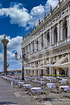 piazzetta san marco, venice, italy Editorial Stock Photo