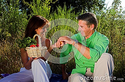 Pic nic Stock Photo