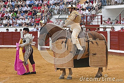 Picador bullfighter Editorial Stock Photo