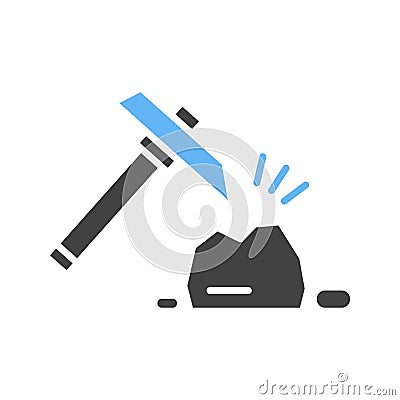 Pick icon vector image. Vector Illustration