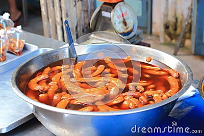 Pickled tamarind Stock Photo