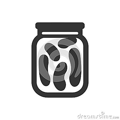 Pickles Icon Vector Illustration