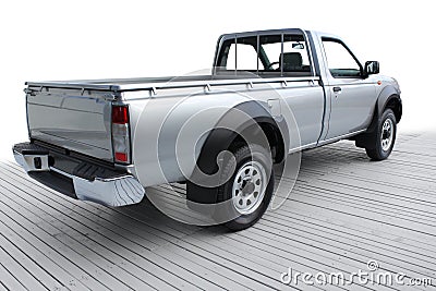 Pickup truck Stock Photo