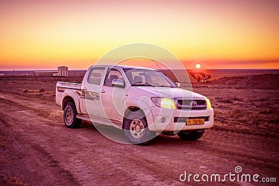 Pickup truck Stock Photo