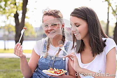 Picnic Stock Photo