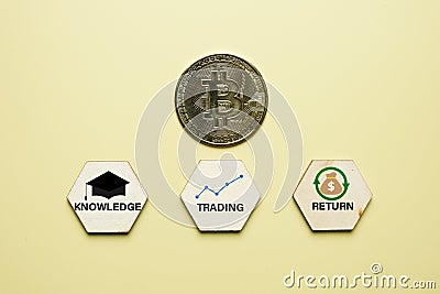 How to trade Bitcoin Stock Photo