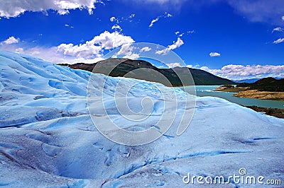 Picture captured in Perito Moreno Glacier in Patagonia (Argentina) Stock Photo