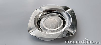 This is a picture of a cigarette ashtray Stock Photo