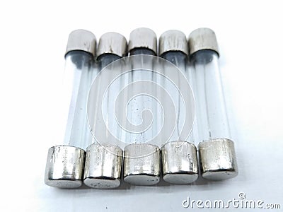 A picture of electric fuses , Stock Photo