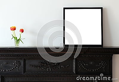 Picture Frame Stock Photo