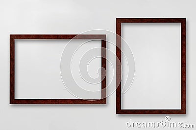 Picture frames Stock Photo