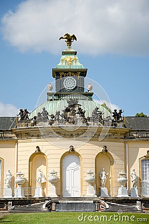 Picture Gallery in Park Sanssouci, Potsdam, Germany Stock Photo