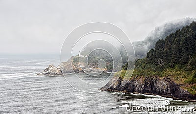 Heceta Head Lighthouse Stock Photo