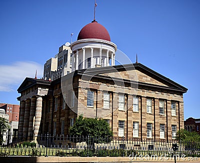 Illinois Old State Capitol Building #2 Editorial Stock Photo