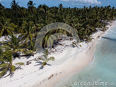 Isla Saone Beach in Punta Cana, Dominican Republic Stock Photo