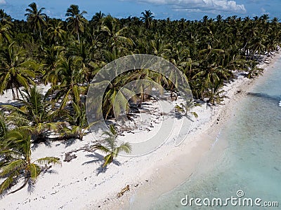 Isla Saone Beach in Punta Cana, Dominican Republic Stock Photo