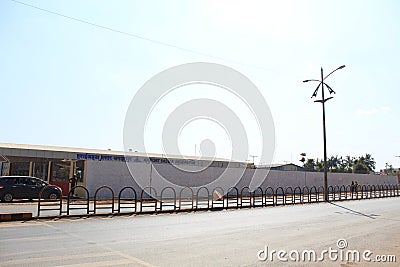 Side View of Jagdalpur Airport Editorial Stock Photo