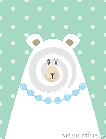 Picture of Mama bear Vector Illustration