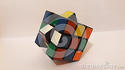 Rubic cube Editorial Stock Photo