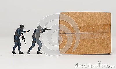 Secure the cargo Stock Photo