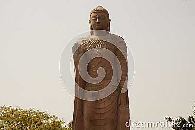 Budha statue from Sarnath uttarpradesh Stock Photo