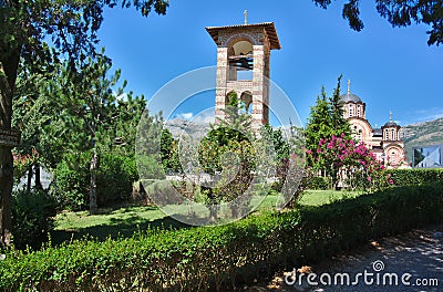 A pictures medieval temple in Trebinje Stock Photo