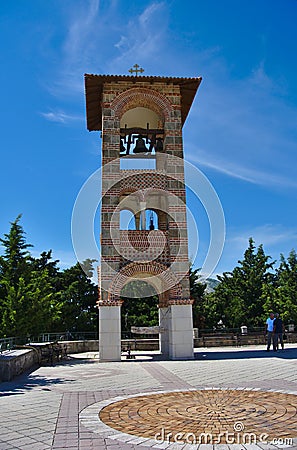 A pictures medieval temple in Trebinje Editorial Stock Photo