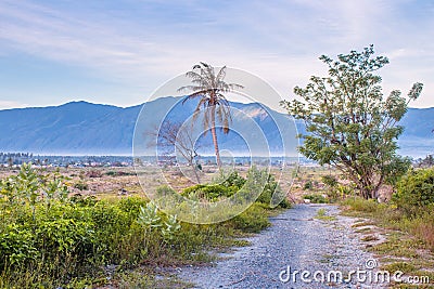 In pictures : One year after the earthquake in Petobo Palu Central Sulawesi Indonesia Stock Photo