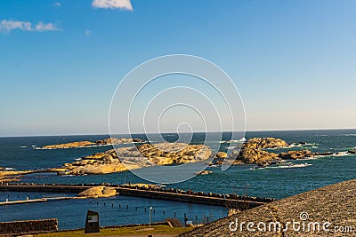 Pictures show Verdens Ende on the island of Tjome in Norway, scandinavia Stock Photo